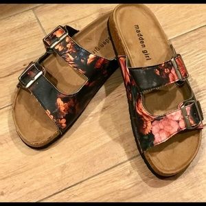 Madden Girl slide sandals